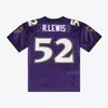 Ray Lewis Baltimore Ravens 1996 Purple Authentic Jersey