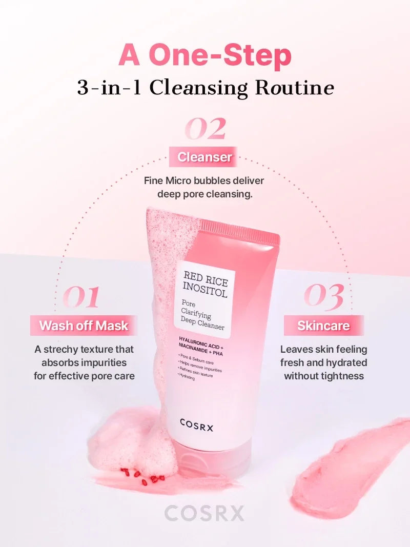 COSRX RED RICE INOSITOL  Deep Cleanser