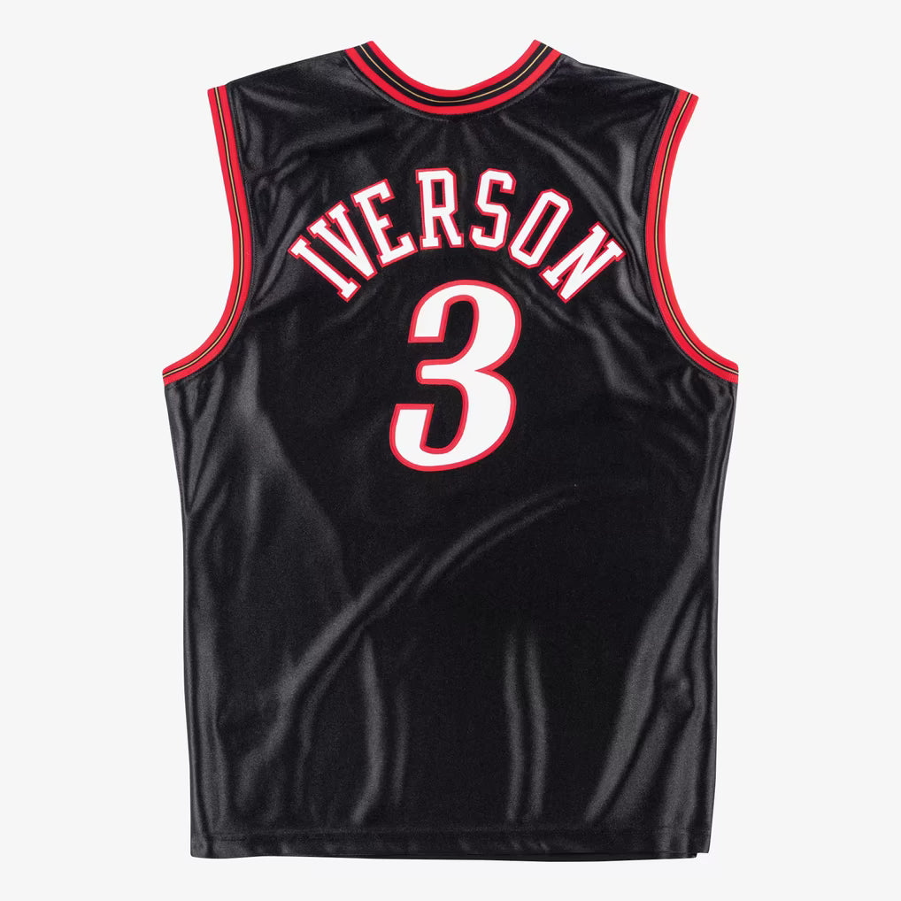 Allen Iverson Philadelphia 76ers 2000-01 Black