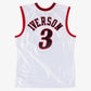 Allen Iverson Philadelphia 76ers 2001-02 White