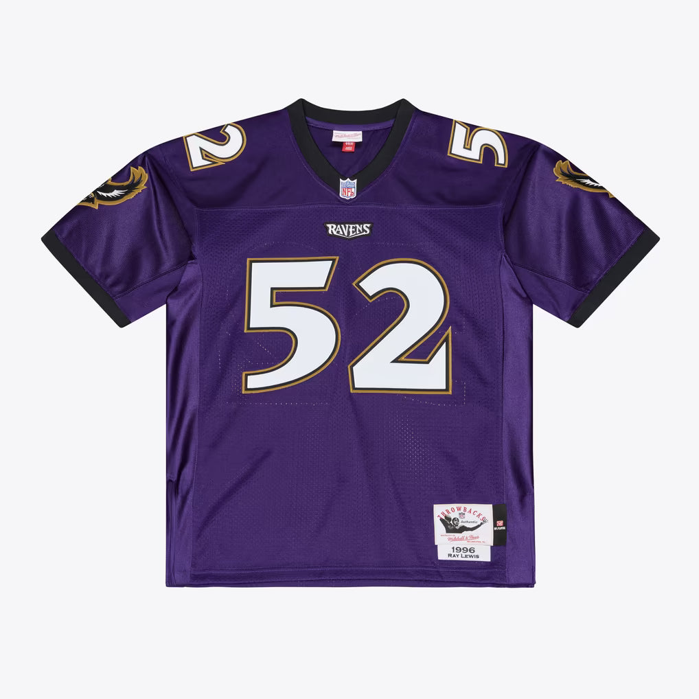 Ray Lewis Baltimore Ravens 1996 Purple Authentic Jersey